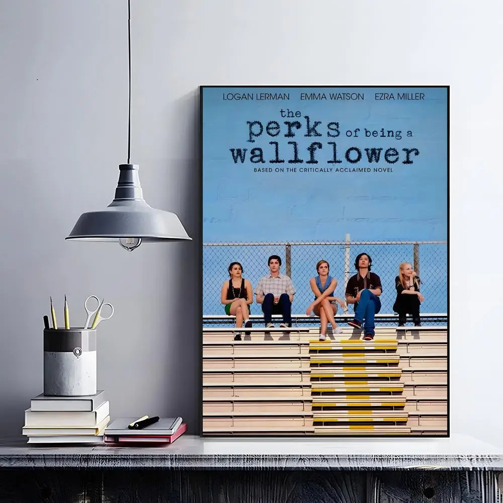 Perks of Being a Wallflower Poster – HD Self-Adhesive Wall Art Wall Art Poster Peaceful Pleasures Health and Wellness z14 15X20cmNoframe