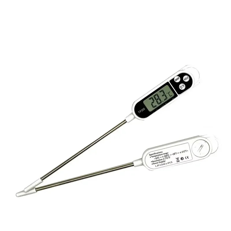 TP300 Digital Meat Thermometer -50~300°C | BBQ & Kitchen Digital Food Thermometer Peaceful Pleasures Health and Wellness