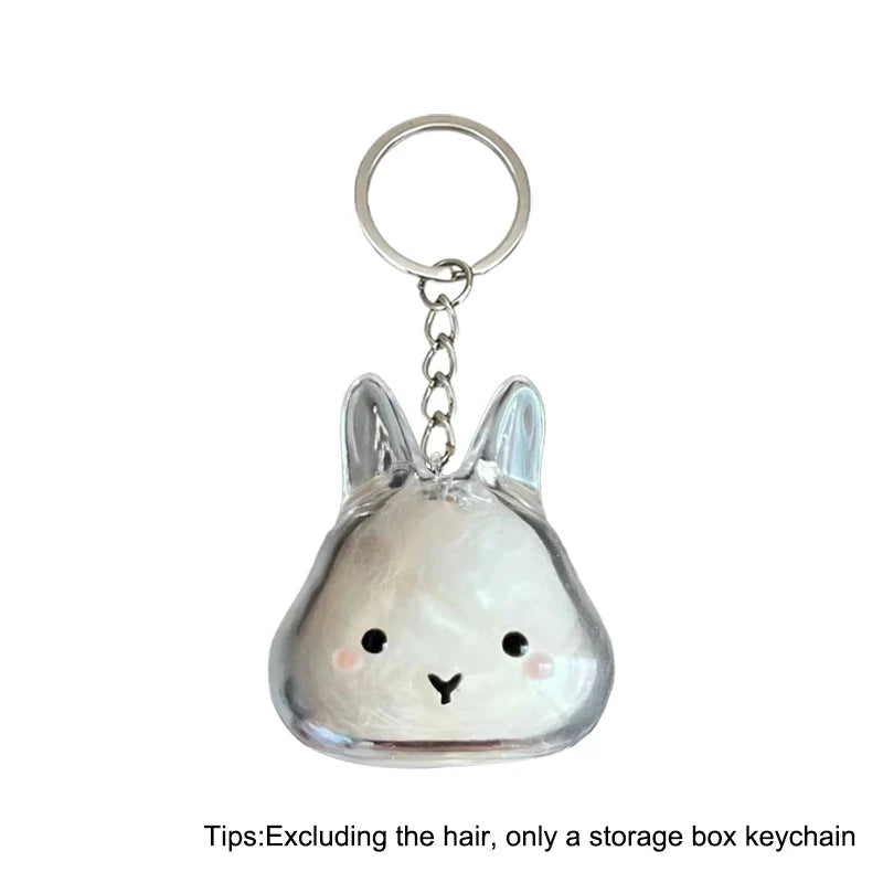 Pet Hair Keepsake Box Keychain – DIY Memorial Pendant Gift