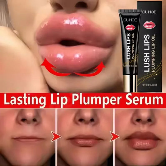 Lip Plumper Oil Gloss – Volumising, Moisturizing & Long-Lasting Lip Plumper Gloss Oasis Select