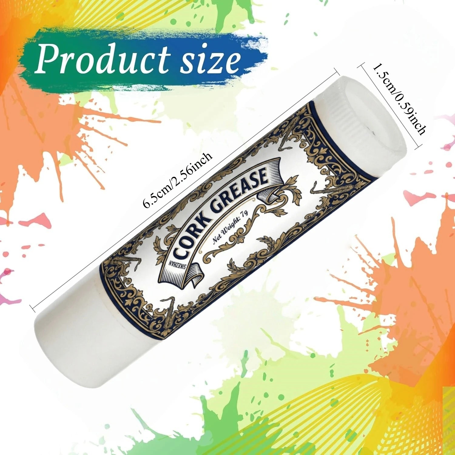 Premium Cork Grease for Clarinet Saxophone Oboe Bassoon. Odorless Woodwind Instrument Lubricant. Smooth Maintenance Care Tube Peaceful Pleasures Health and Wellness