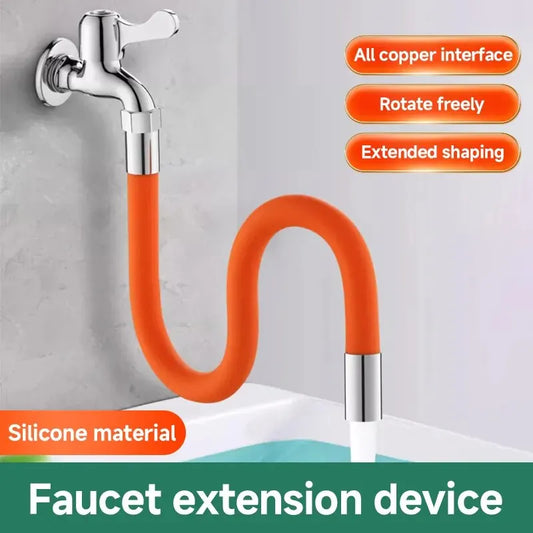 360° Flexible Faucet Extender – Universal Silicone Hose 20/50cm Faucet Extender Hose Oasis Select