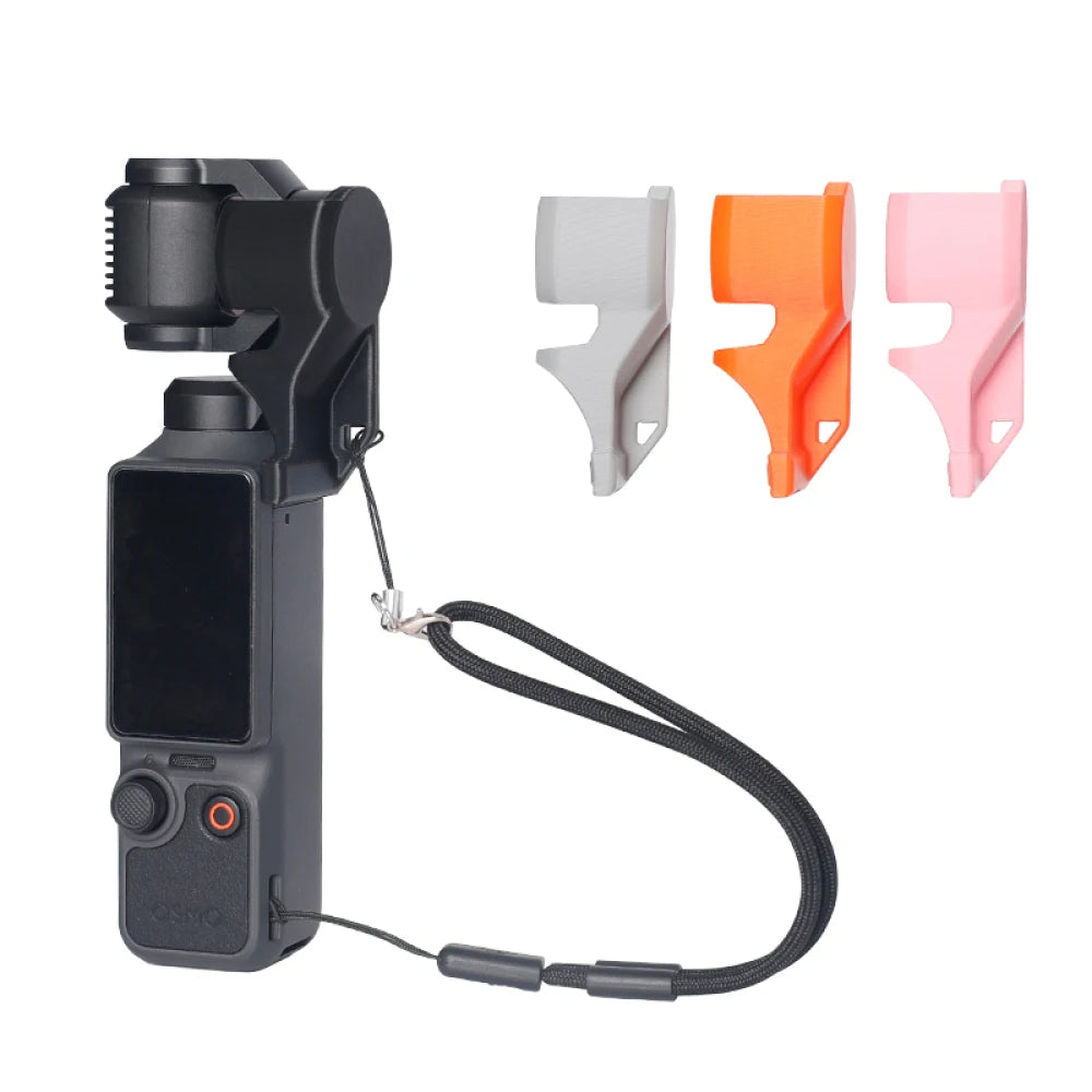 Gimbal Lock Clip For DJI Pocket 4 1:1 Mold Precision Fit Anti Shake Anti Loss Lanyard Ultra Light Four Color Options Available Peaceful Pleasures Health and Wellness