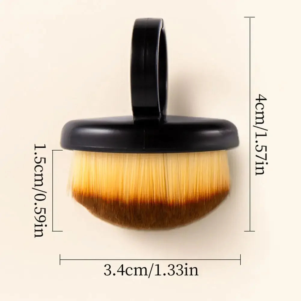 Nail Dust Cleaning Brush with Ring Handle — Manicure Tool Nail Art Tools Peaceful Pleasures Health and Wellness