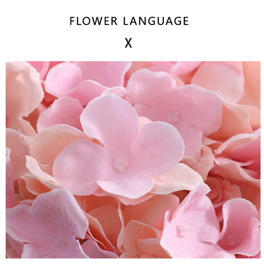 Silk Hydrangea Artificial Flowers 58cm Bouquet – Home & Wedding