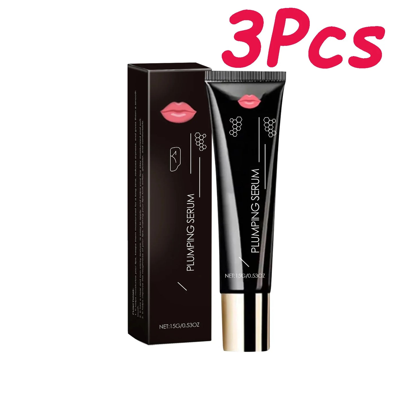Plumping Lip Serum Gloss – Hydrating & Volumising Oil