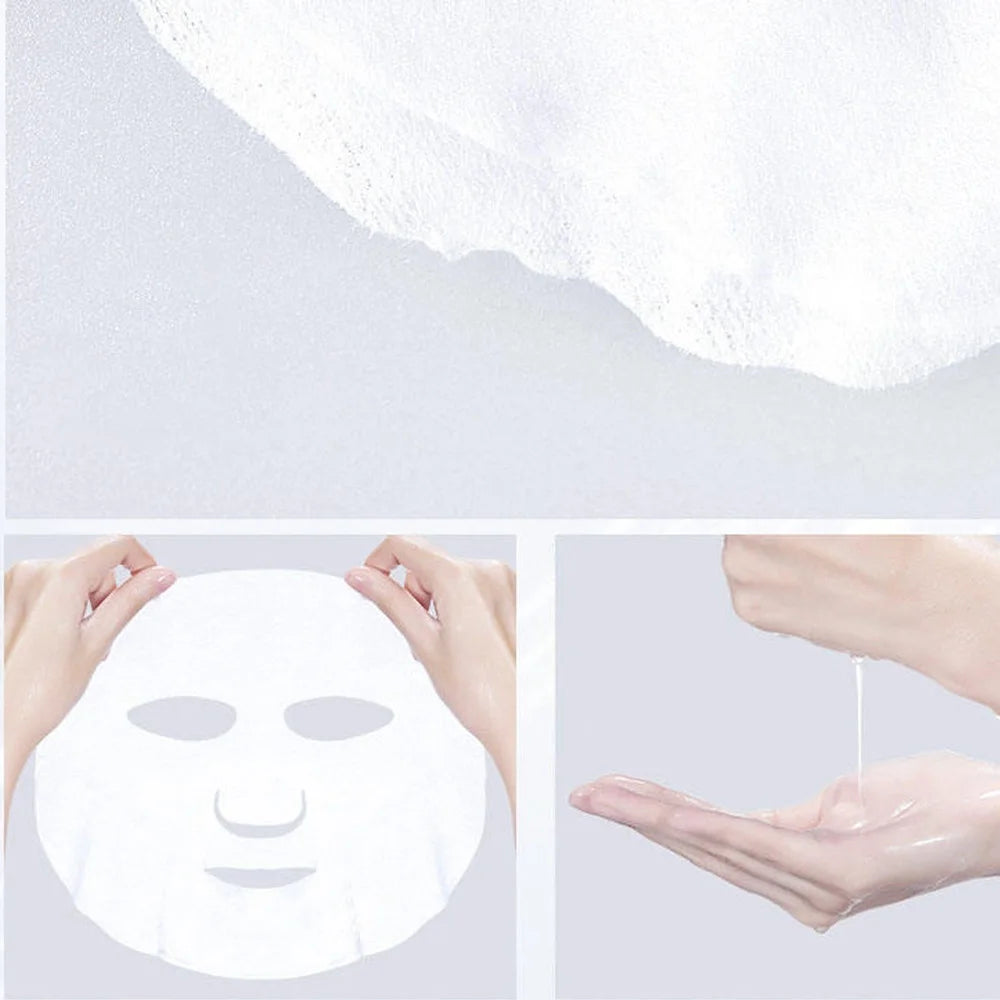 10/20/30pcs Collagen Hydrate Face Mask Whitening and Freckle Removing Moisturizing Masks Hyaluronic Acid Facial Mask Skin Care Peaceful Pleasures Health and Wellness