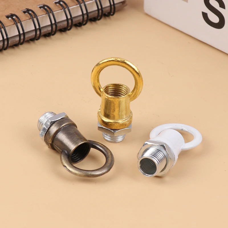 Retro Zinc Alloy Light Hook 10MM Thread M10 Antique Vintage Metal Ceiling Rose Light Base Chandelier Hook Light Adapter Fitting Peaceful Pleasures Health and Wellness