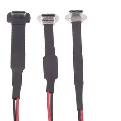 Type-C Micro USB Flat Fast Charge Cable with Resistor | 13.5cm USB Charging Cable Peaceful Pleasures Health and Wellness