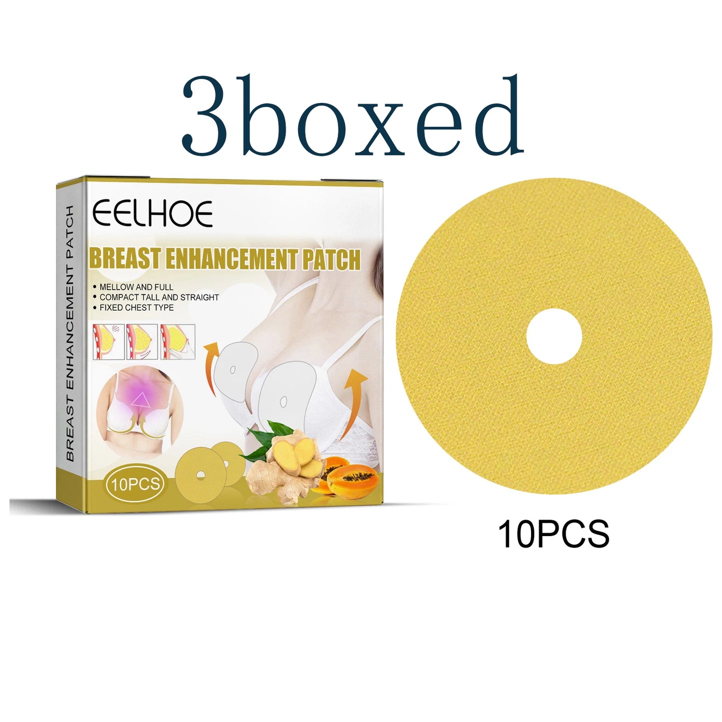 Ginger Bust Enhancer Patch – Firming, Lifting & Fullness