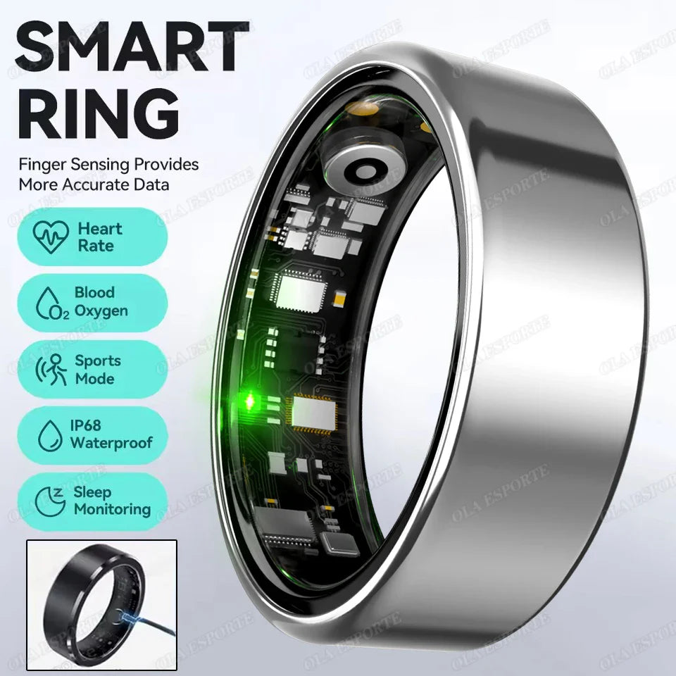 R09 Smart Ring – Heart Rate, SpO2 & Sleep Tracker | 5ATM