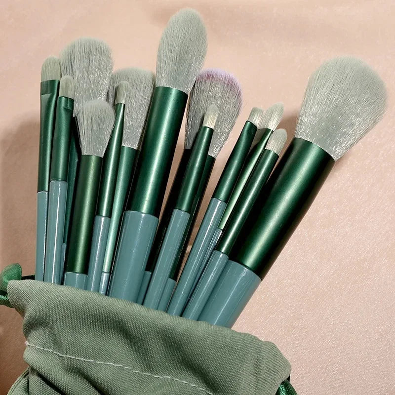 Professional Makeup Brush Set 13/33pc – Soft Bristles, All Skills