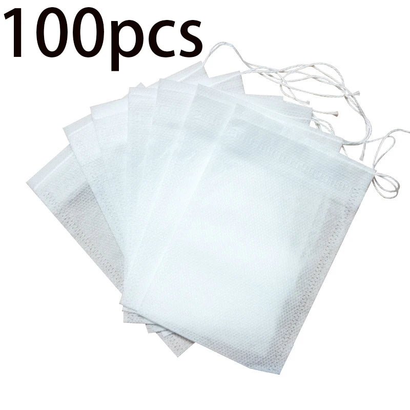 Disposable Teabags Non-woven Fabric Tea Filter Bags Spice Draw String