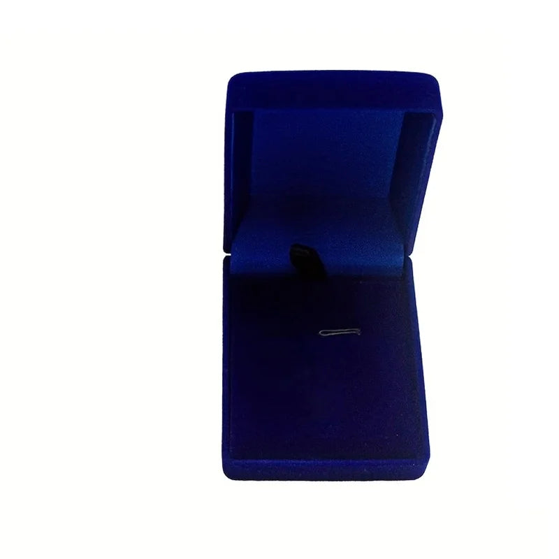 Velvet Necklace Pendant Gift Box | Small Jewelry Display Case
