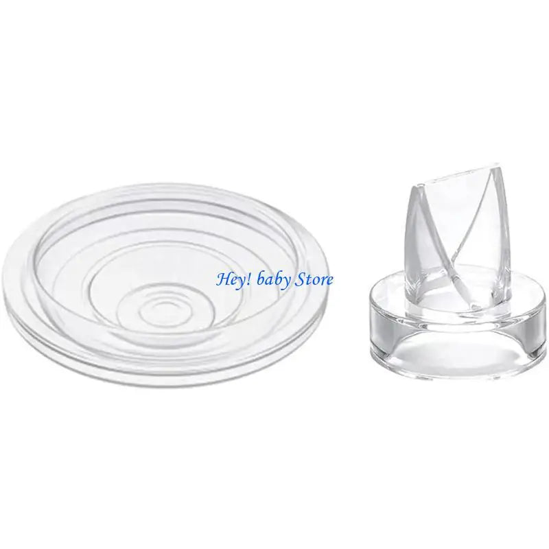 6-Pack Silicone Duckbill Valves & Diaphragms for Breast Pumps