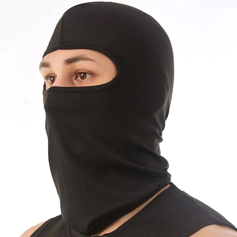 Ice Silk UV Face Mask – Windproof Scarf for Cycling & Outdoors