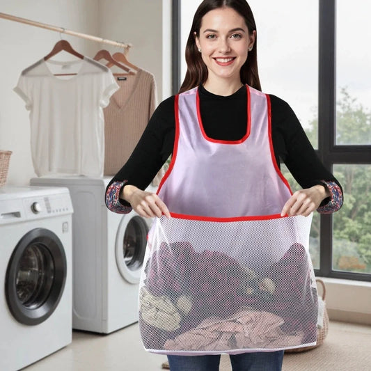 Portable Laundry Drying Apron with Bag – Waterproof & Light Laundry Drying Apron Peaceful Pleasures Health and Wellness B