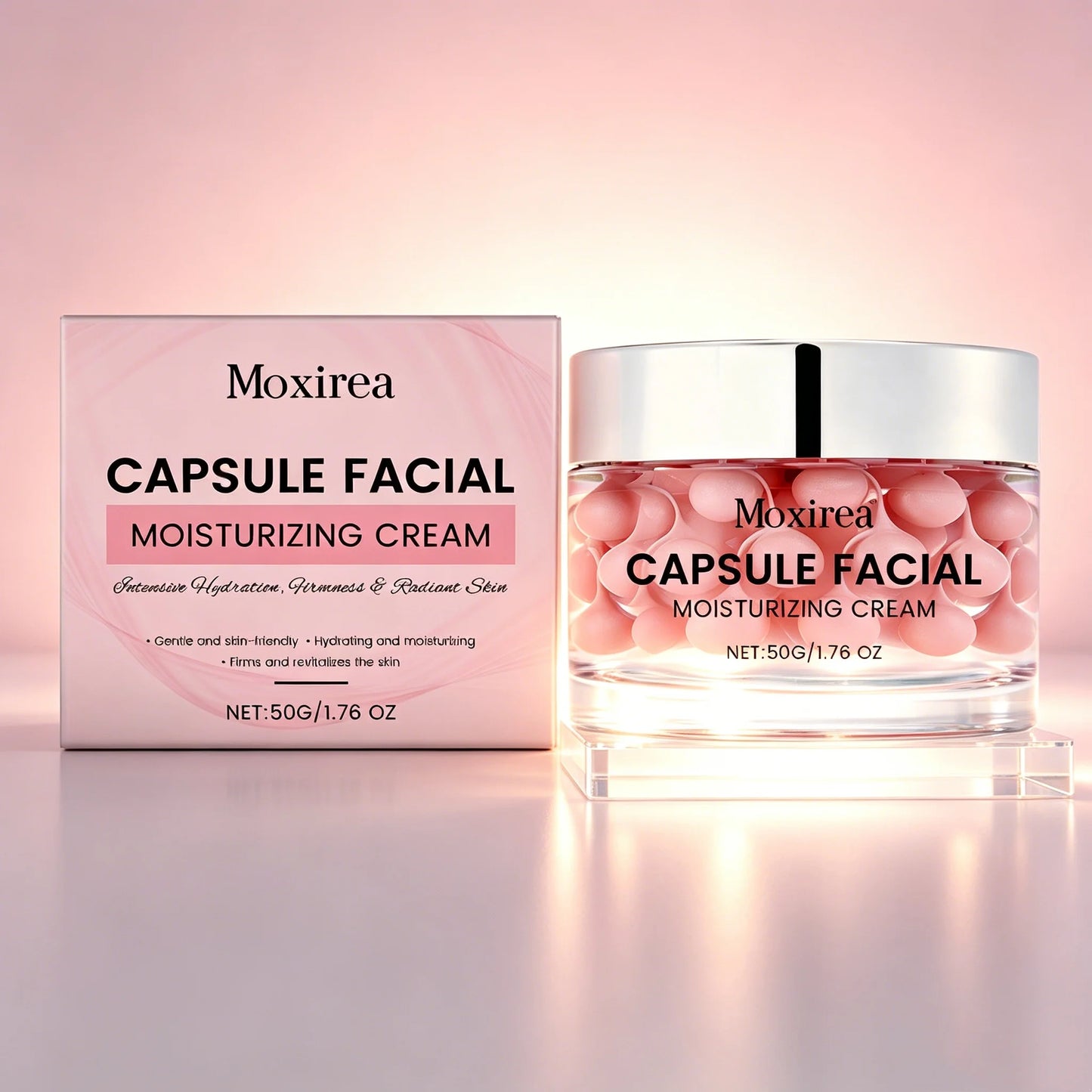 MOXIREA Korean Face Capsule Cream | Brightening Moisturizer