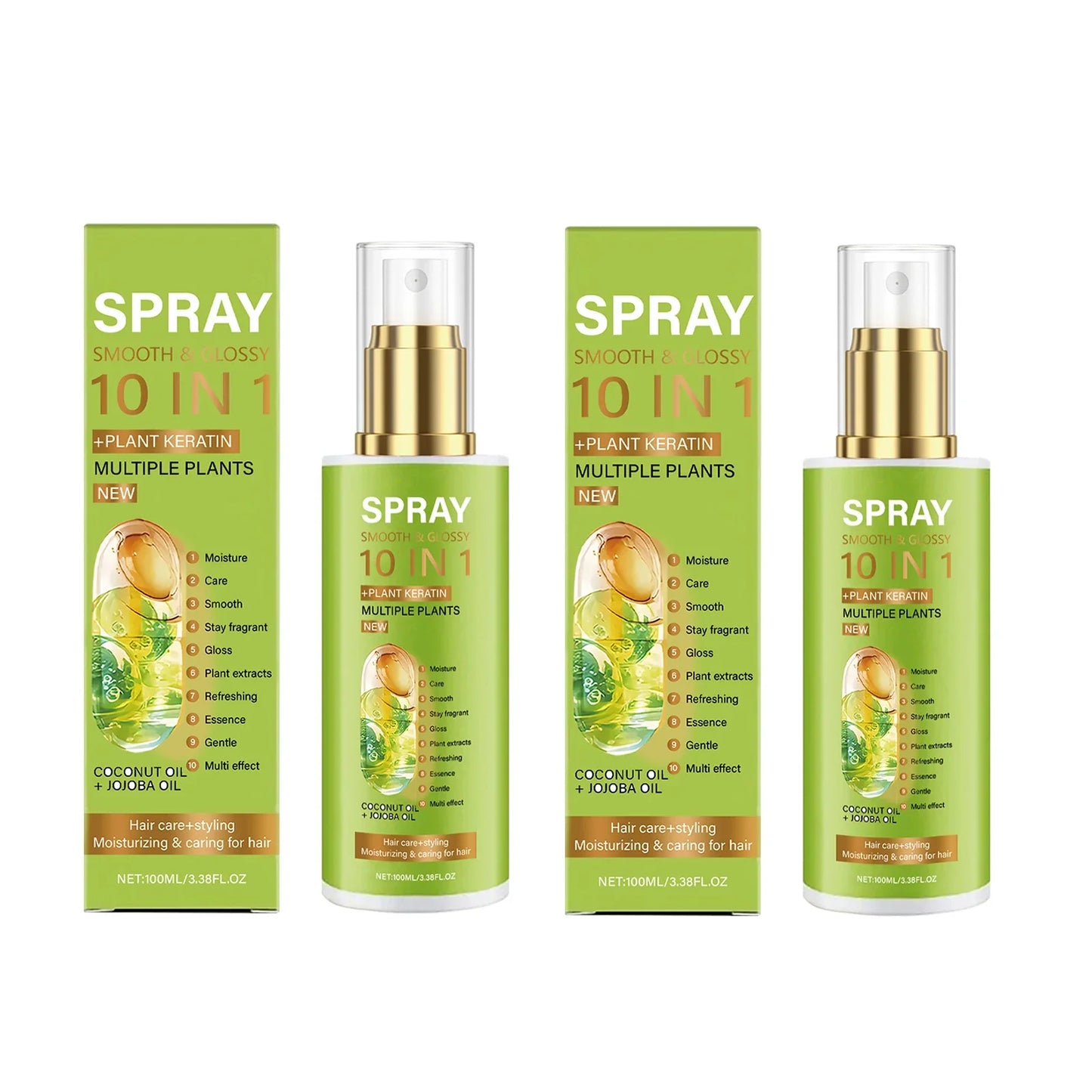 Volumizing Anti-Frizz Hair Spray – Smooth, Shiny & Moisturizing