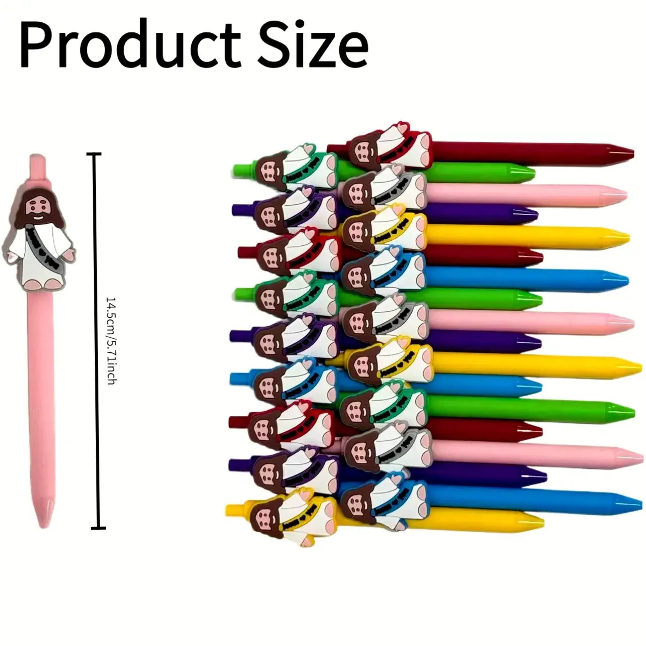Jesus Faith Theme Ballpoint Pens – Party Gifts & Rewards (6-18 Pc)
