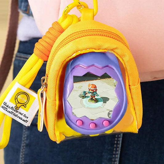 For Tamagotchi Paradise Waterproof Protective Case With Lanyard For Digital Pet Game Console Transparent Storage Pouch Peaceful Pleasures Health and Wellness