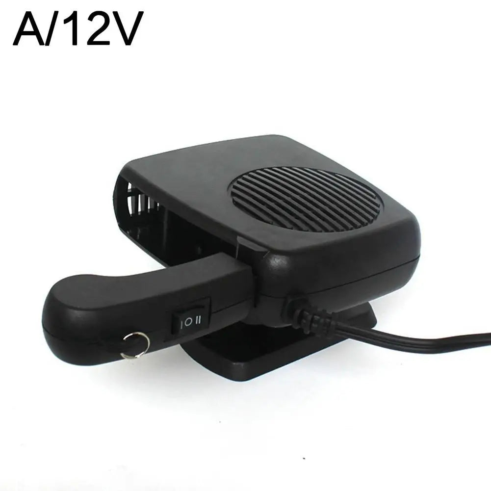 2-in-1 Car Heater & Fan 12V/24V | Defroster & Demister