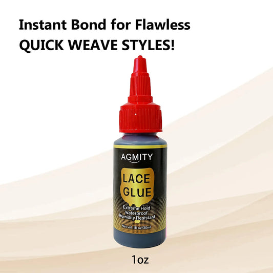 Waterproof Hair Bonding Glue – Wig, Toupee & Lash Adhesive Wig & Lash Adhesive Peaceful Pleasures Health and Wellness