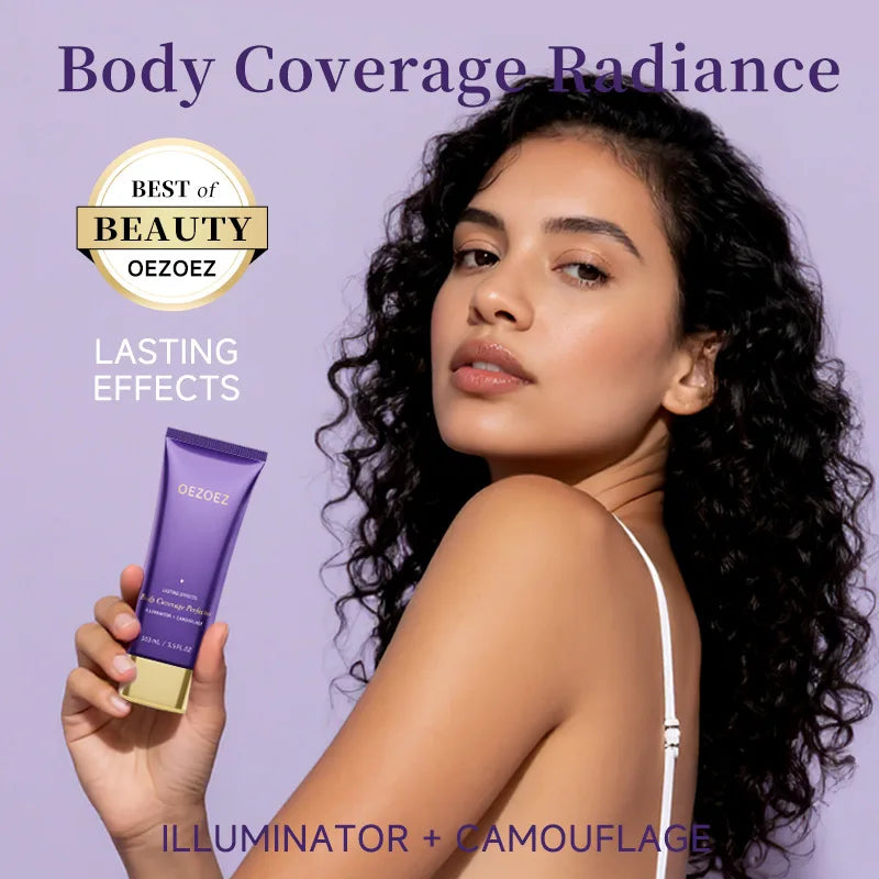 Body Coverage Perfector+ Buffer Brush - Flawless Body Makeup, Concealer for Scars, Spots, Veins, Tattoos and More Blend Cosmetic Peaceful Pleasures Health and Wellness