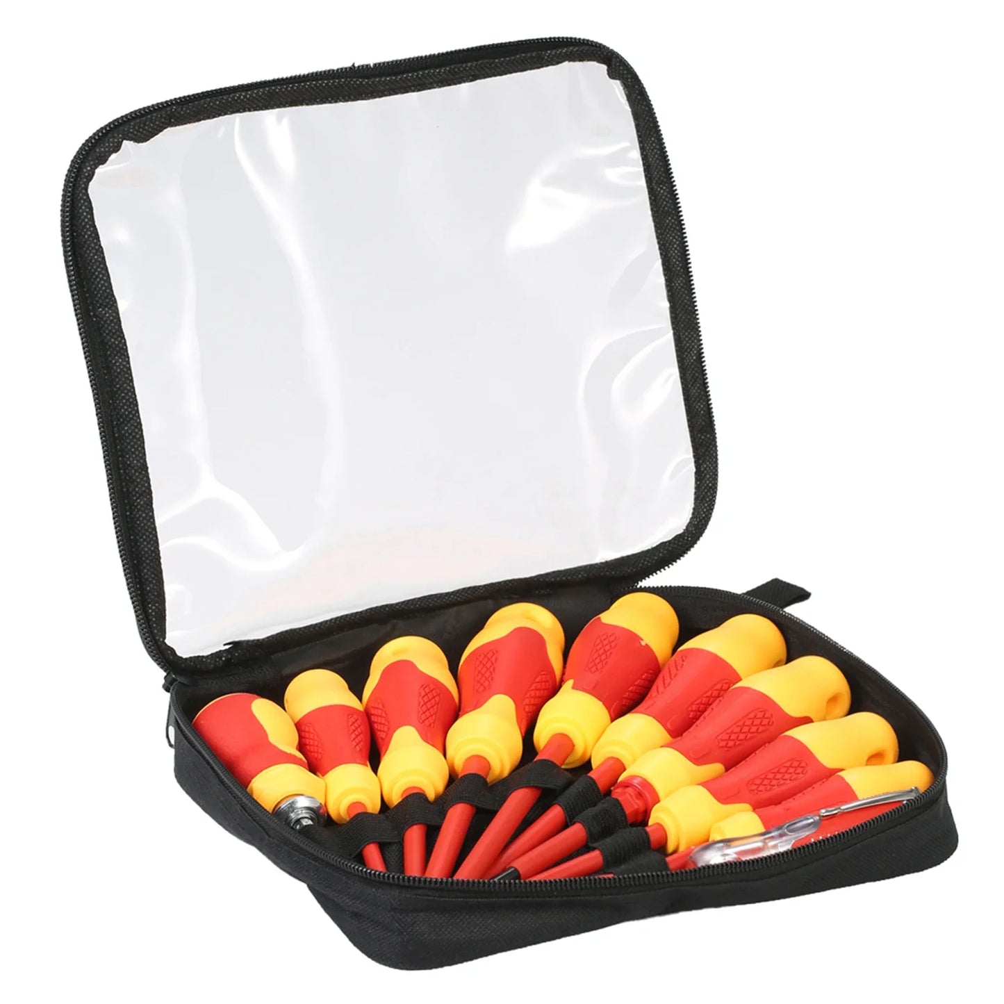 1000V Insulated Screwdriver Magnetic Slotted P-hillips Bits Soft