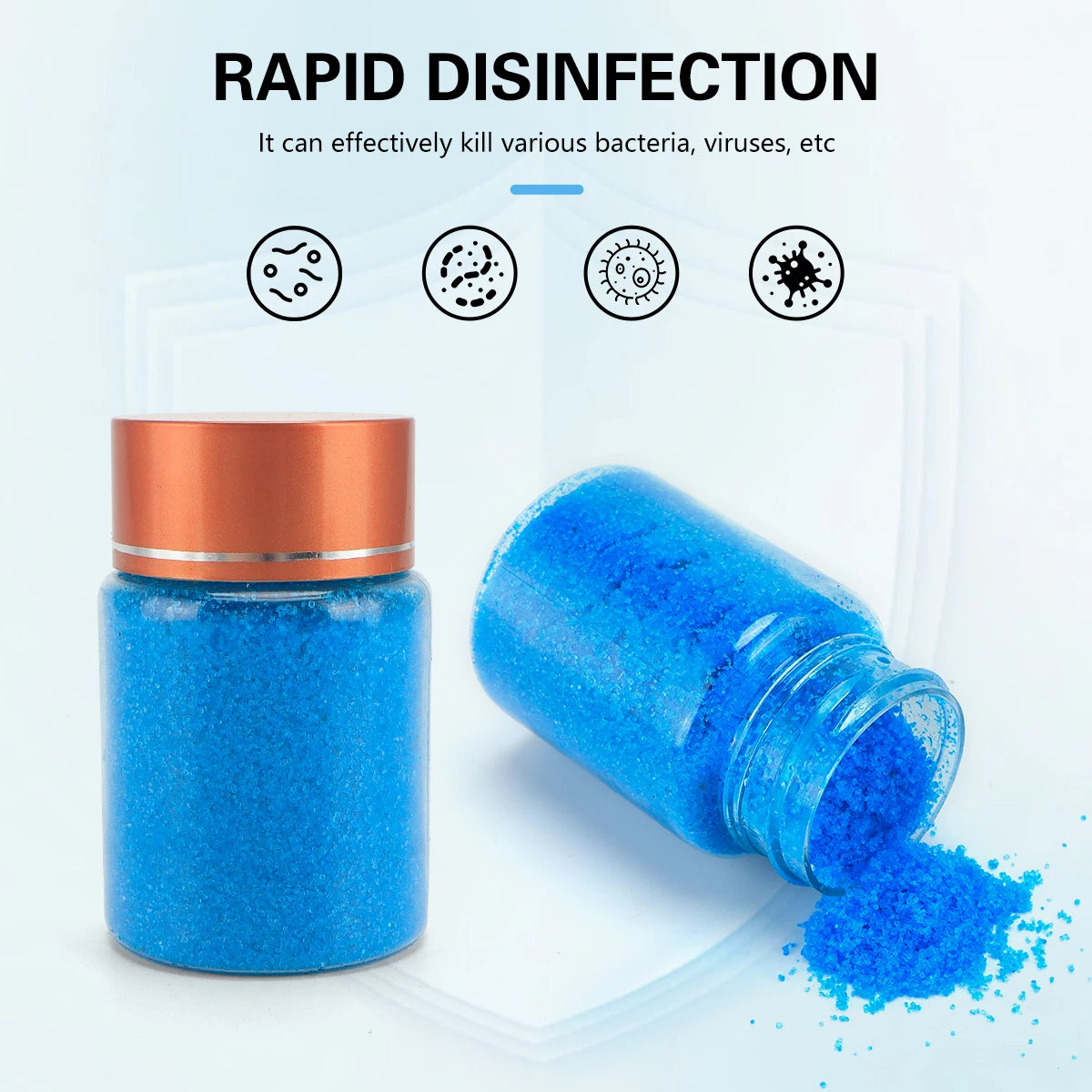 Hairdressing Tools Disinfection Powder Professional Barbershop Comb Clipper Scissors Hairpins Sanitiser Salon Barber Accessories Peaceful Pleasures Health and Wellness