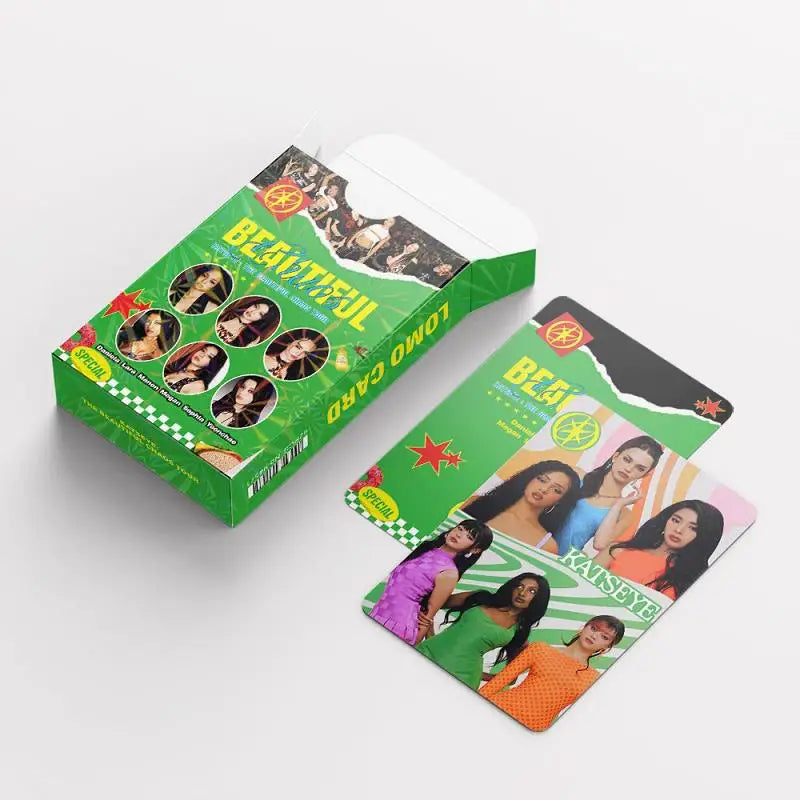 KATSEYE Beautiful Chaos Album Photo Cards Stickers Manon Daniela Lara