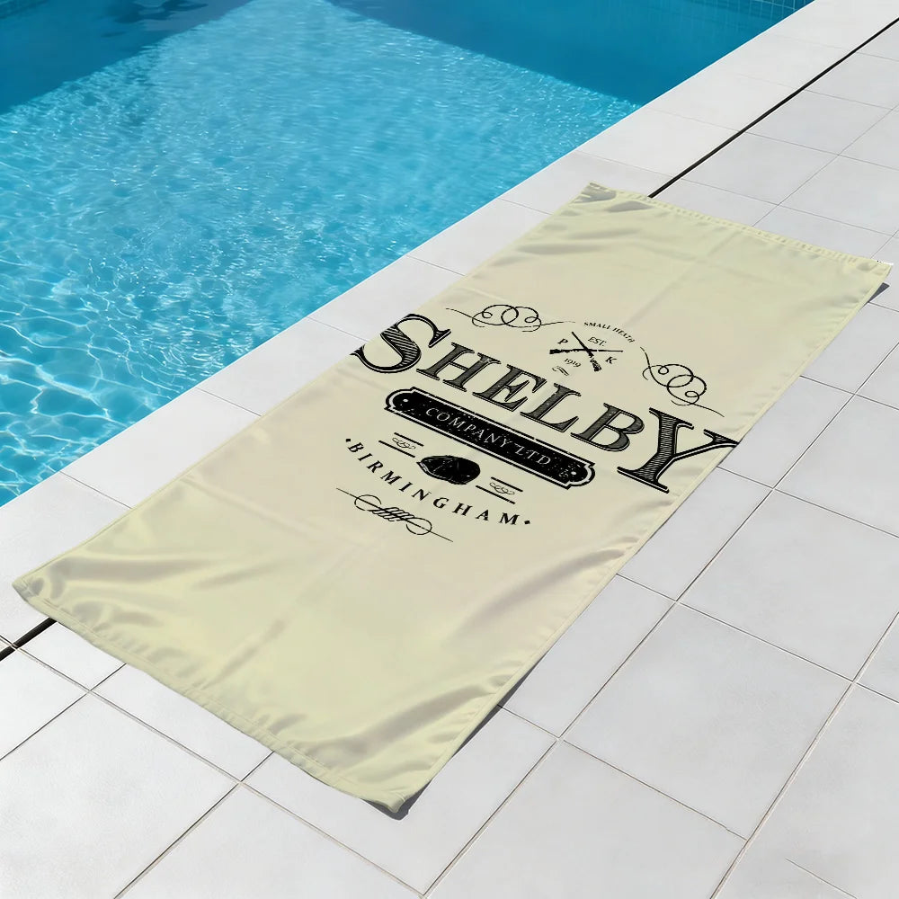Peaky Blinders Quick-Dry Beach Towel | Soft Pool & Travel Towel