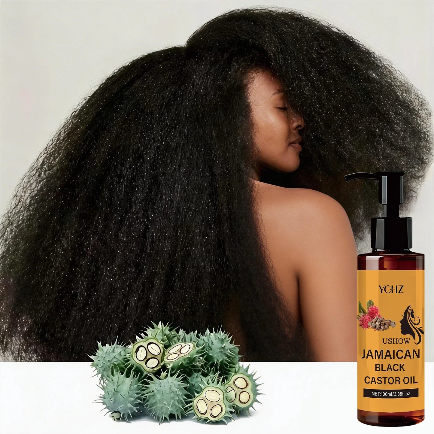 YCHZ Argan Oil Curly Hair Oil – Anti-Frizz & Volume 100ml