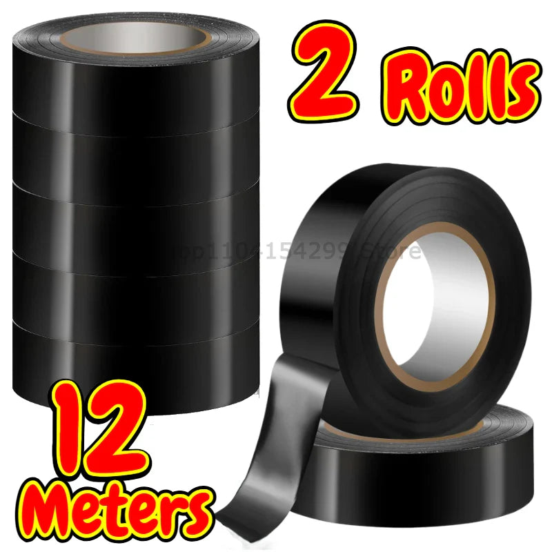 Black PVC Electrical Insulation Tape | Flame Retardant 600V