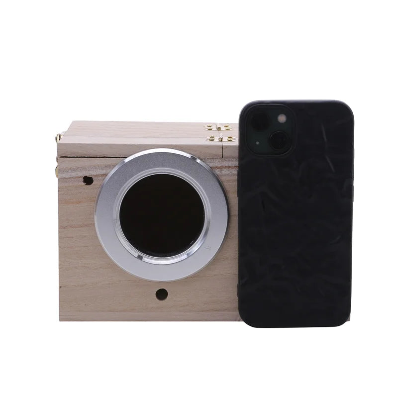 Wood Bird Breeding Box Bird House Nest Parrot Breeding Decorative Cages Pet Accessories Home Balcony Decoration Peaceful Pleasures Health and Wellness