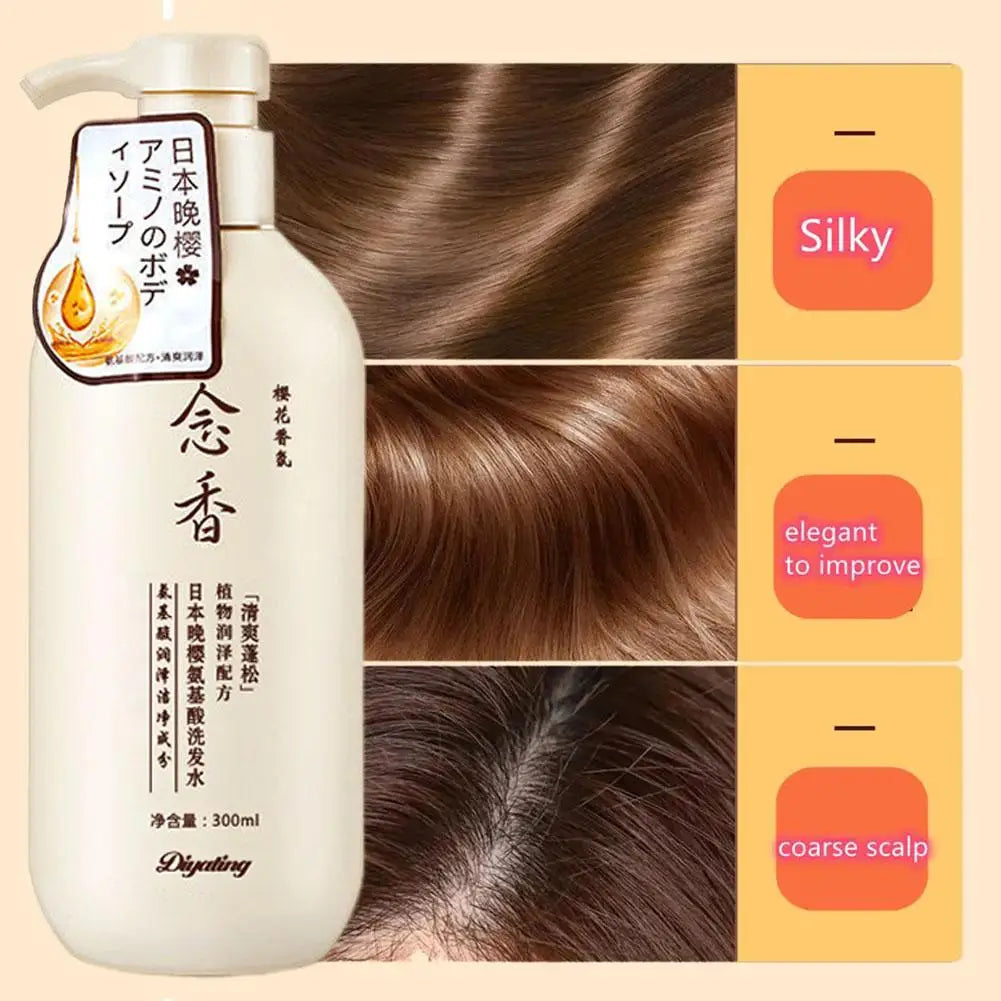 Japanese Amino Acid Shampoo & Conditioner – All Hair Types 300ml Amino Acid Shampoo Oasis Select