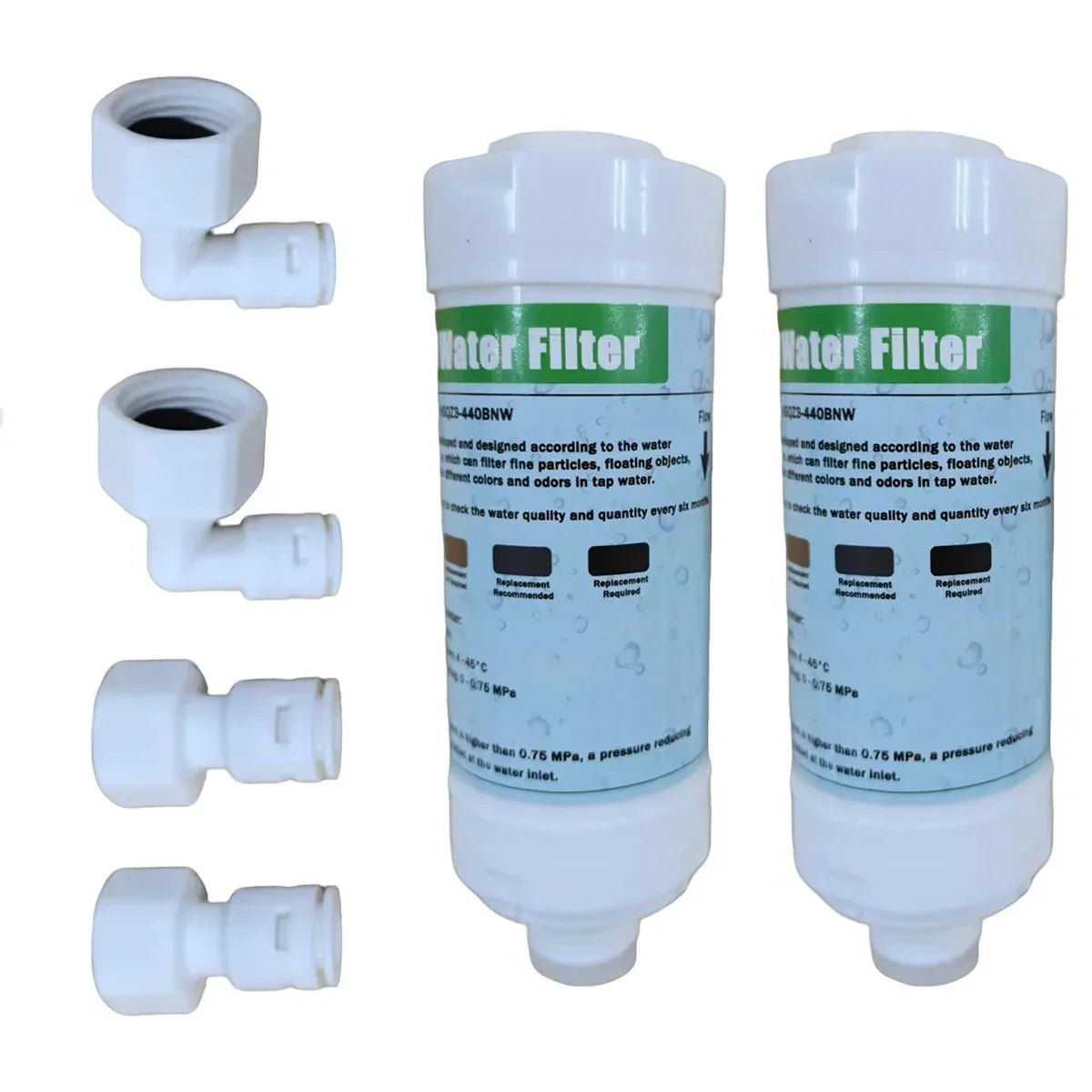 Bidet Inlet Pre-Filter | 1/2" 1/4" 3/8" Toilet Water Filter Set