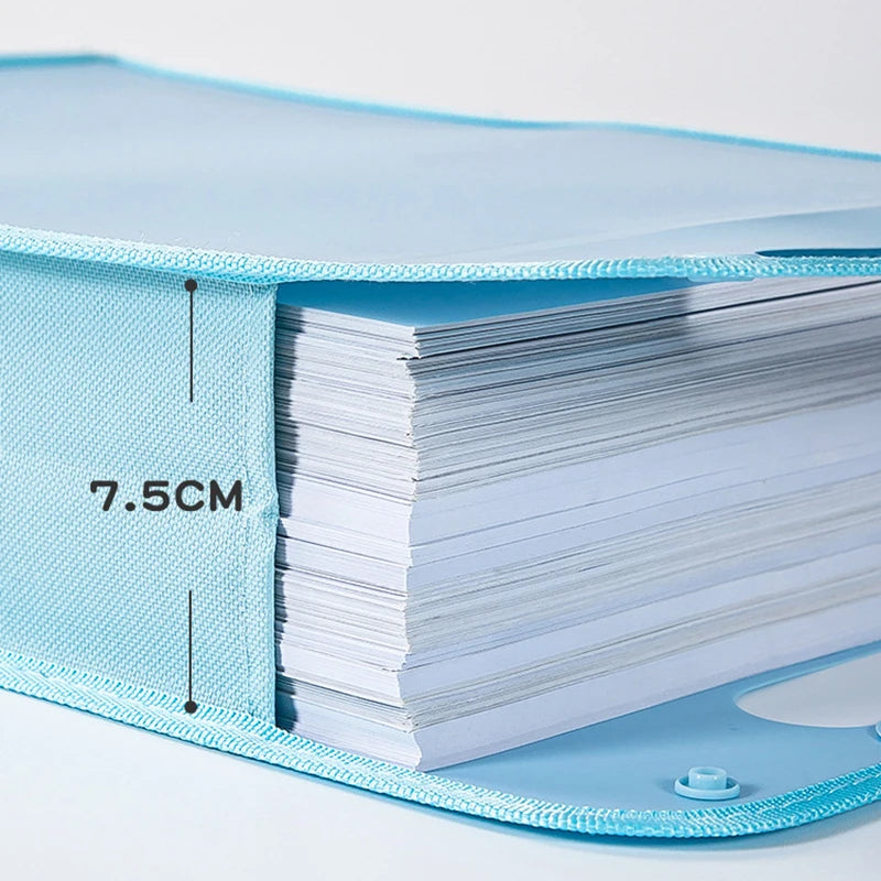Professional A4 Portable Briefcase Bag Durable Self-seal File