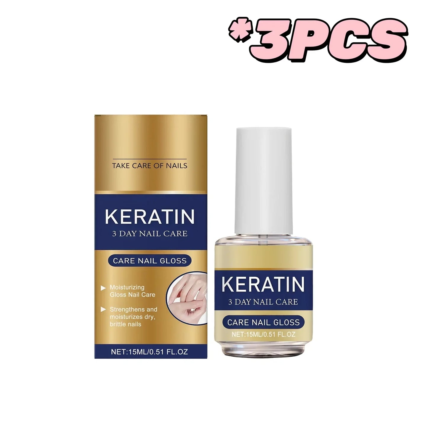 Cuticle Oil – Vitamin E & Argan Oil Nail Nourishing Oil 15ml