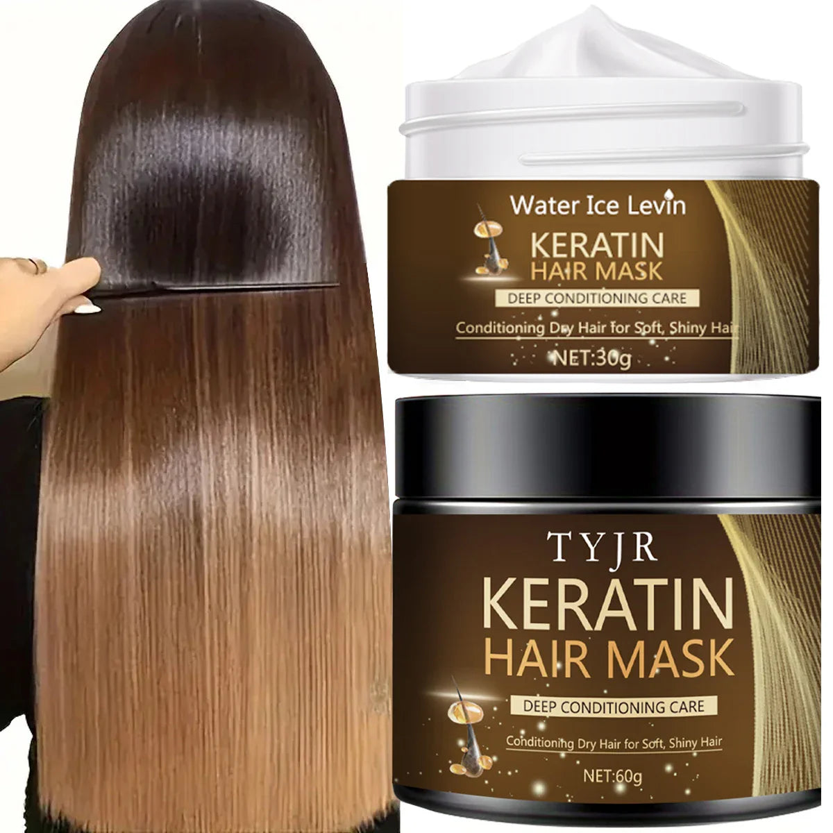 Keratin Hair Mask – Repair Frizzy, Dry & Damaged Hair