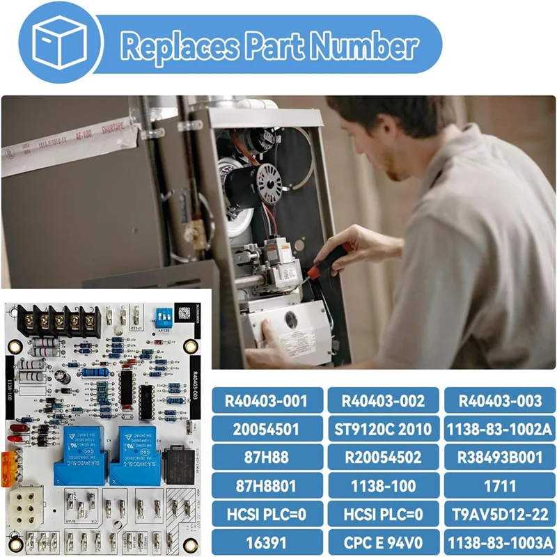 A36T-R40403-003 Furnace Blower Control Circuit Board, Replacement Air Furnace Blower Control Circuit Board For All 0403-001 Peaceful Pleasures Health and Wellness As Shown NONE