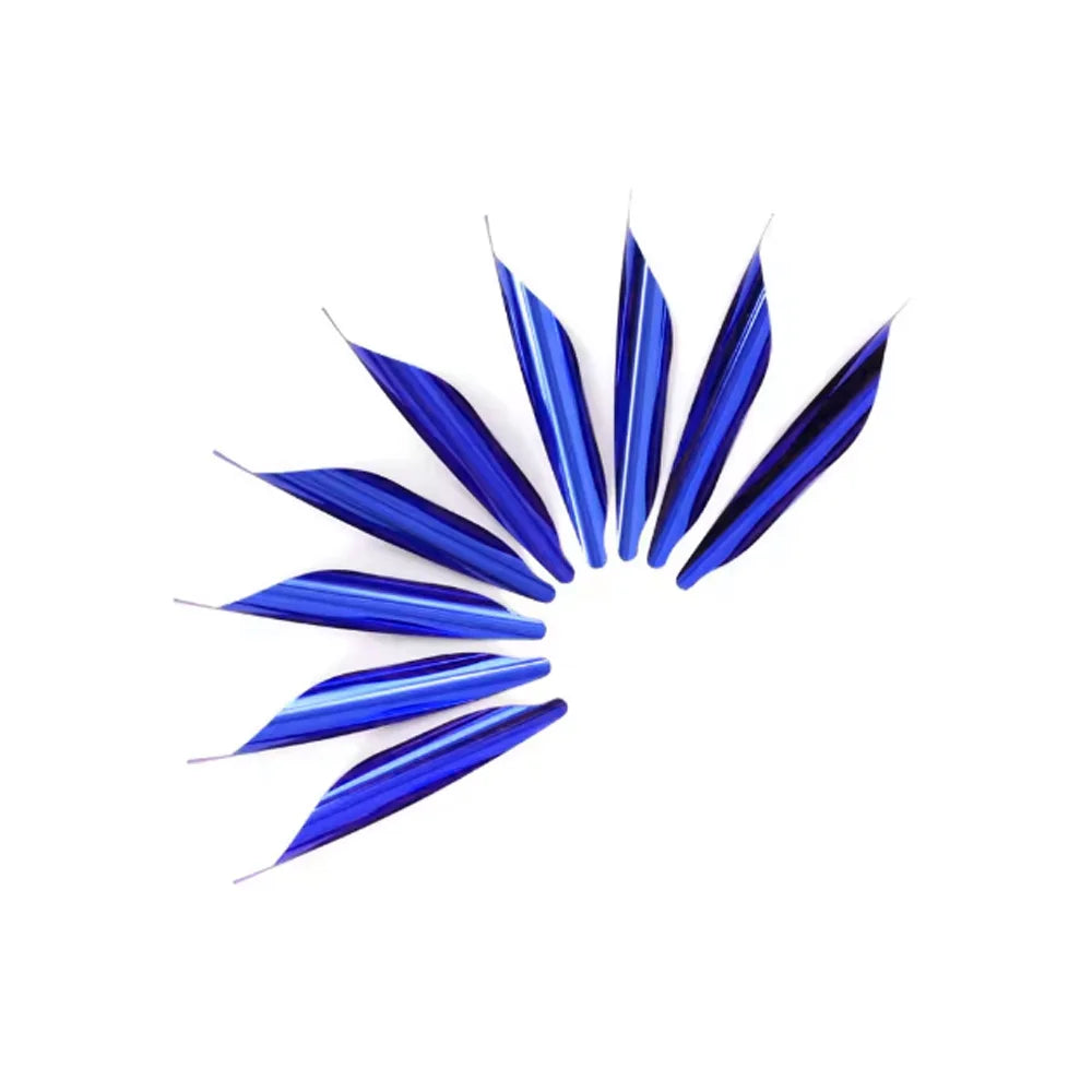Spin Vanes Archery Spiral Feather Fletches DIY Fletching Sticker Tape