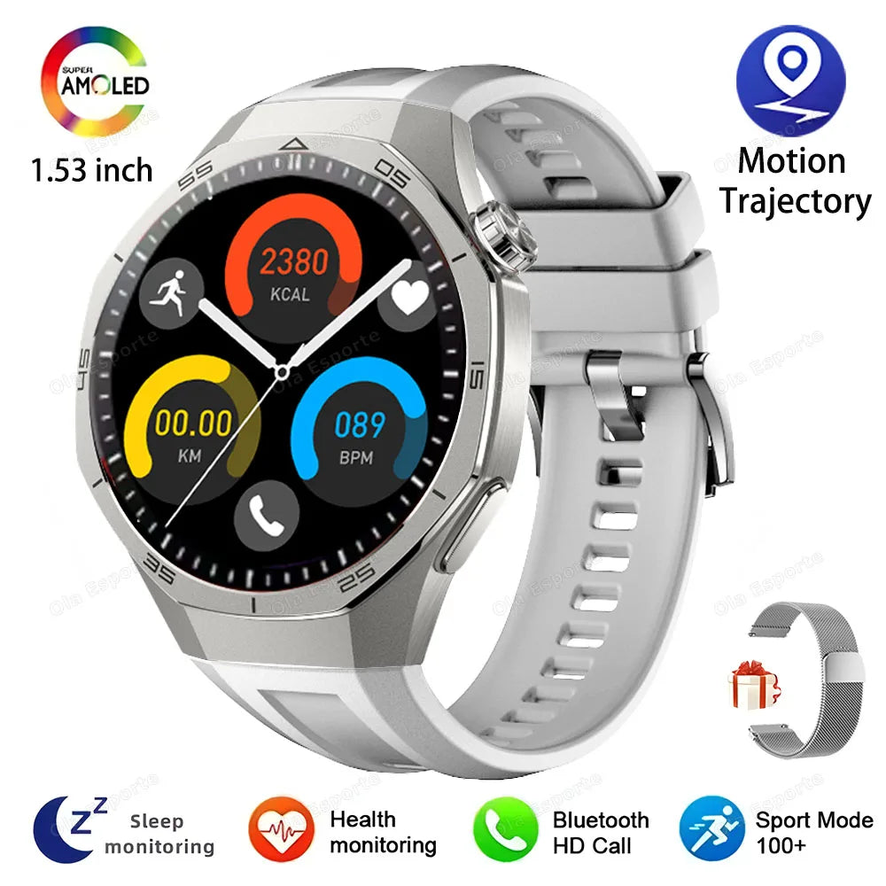 Ola Esporte Smart Watch – AMOLED, Bluetooth Call & ECG Monitor