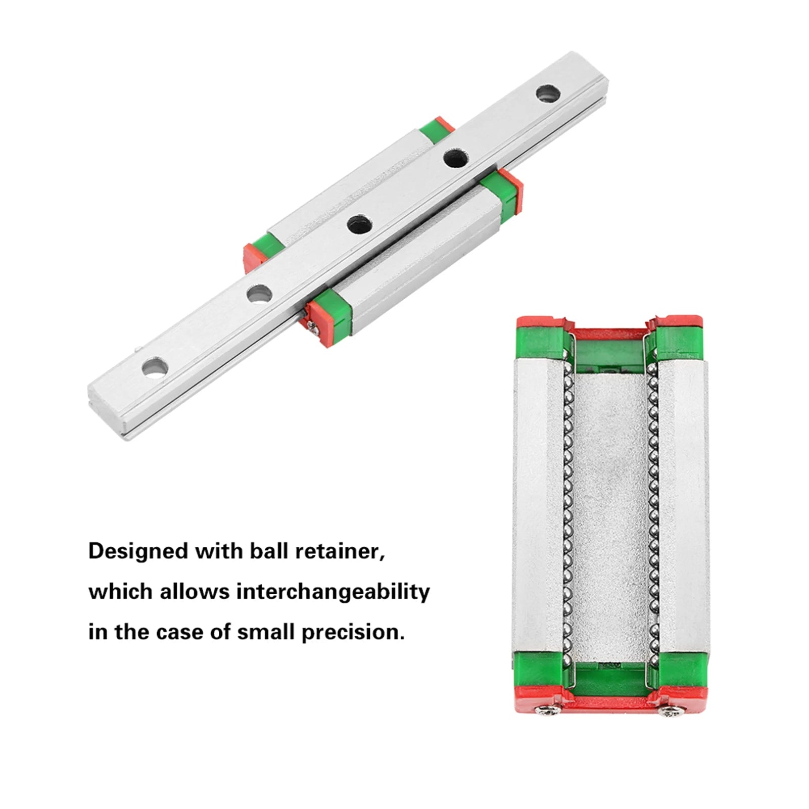 100mm MGN9H Miniature Linear Rail Rail 9mm Width Slide Block Linear Rail Linear Motion Rail Linear Rail Carriage Peaceful Pleasures Health and Wellness
