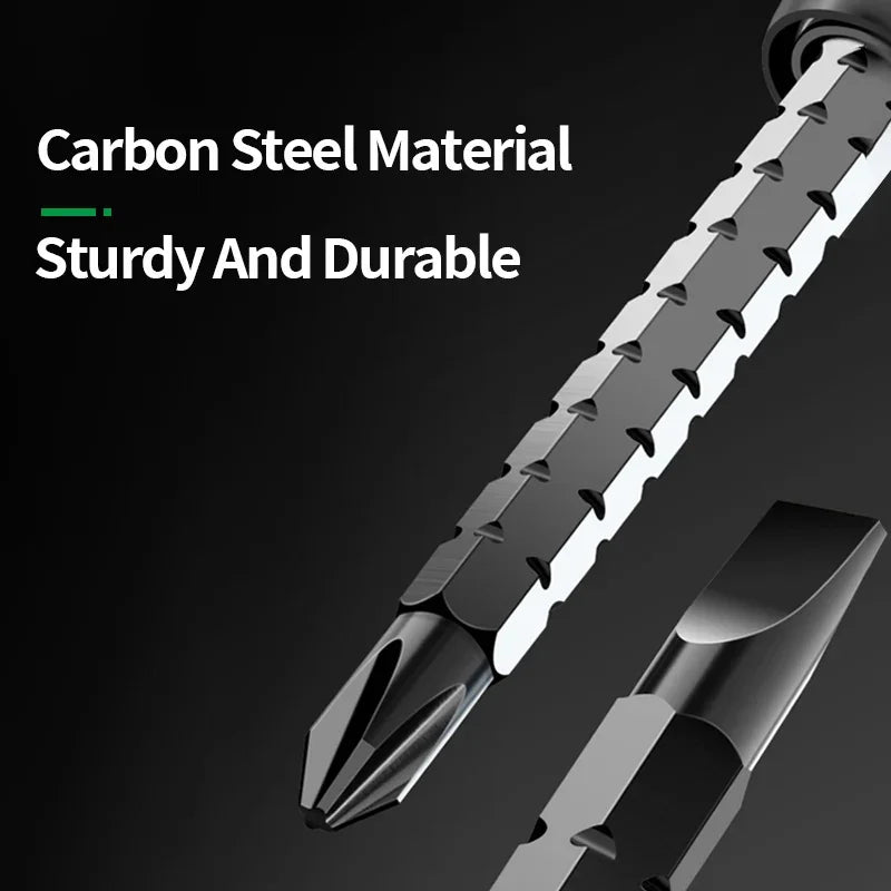 Multipurpose Dual Purpose Adjustable Length Telescopic Magnetic Non Slip Repair Hand Cross for Household Screwdriver Screw Peaceful Pleasures Health and Wellness