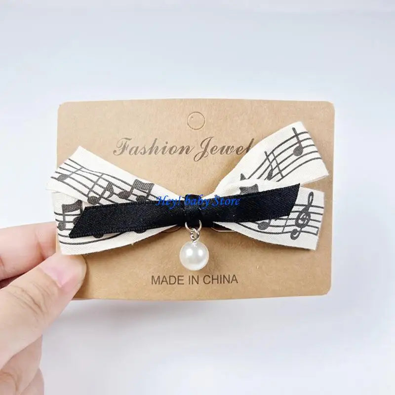 Music Note Hair Clips for Girls – Piano & Violin Barrettes