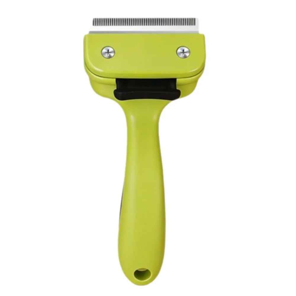 Anti-Slip Pet Hair Remover Comb | Dog & Cat Grooming Brush