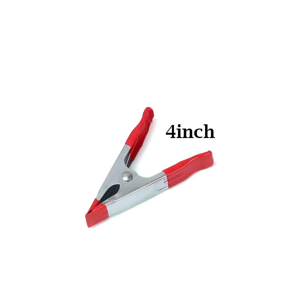 2 4 Metal A-shaped Spring Clip Multi-purpose Woodworking Electrician
