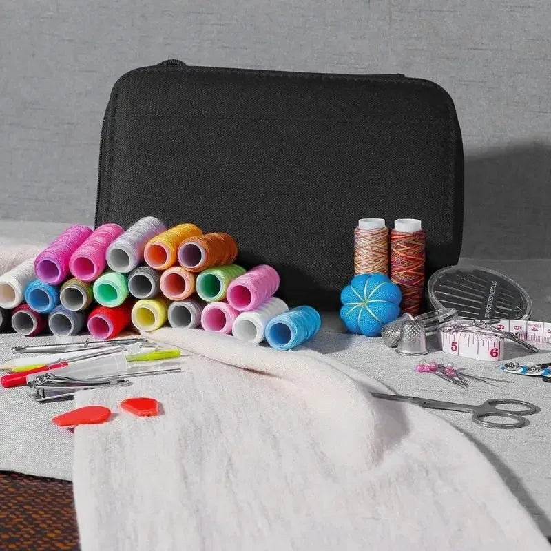 Sewing Kits DIY Multi-function Sewing Box Set for Hand Quilting Stitching Embroidery Thread Sewing Accessories Sewing Kits Peaceful Pleasures Health and Wellness