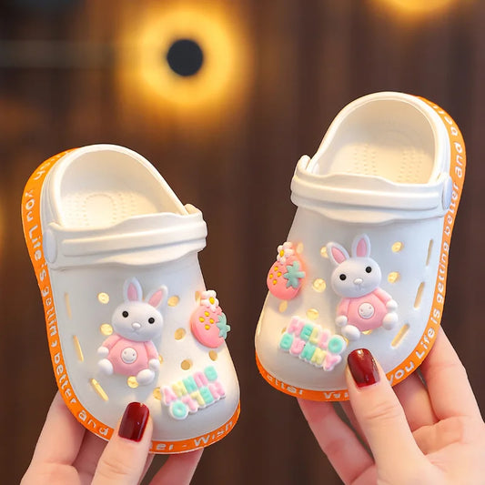 Kids Cartoon Clog Sandals | Boys & Girls Summer Beach Shoes Kids Clog Sandals Peaceful Pleasures Health and Wellness